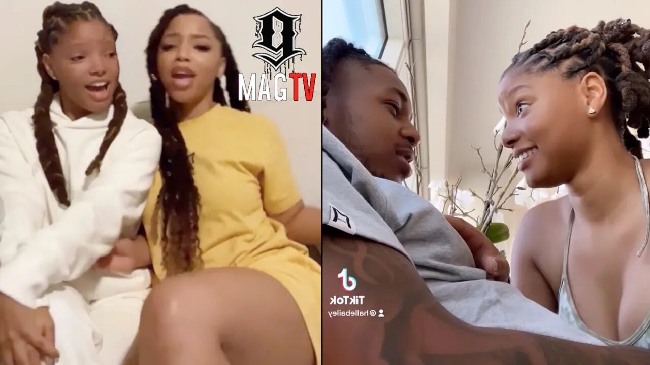 Halle Bailey Reveals To Chloe That She Gave "BF" A Lap Dance! 😱