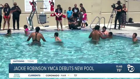 New aquatic center opens at Jackie Robinson YMCA