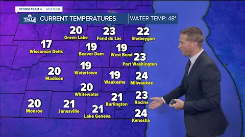 Windy and cold across southeastern Wisconsin