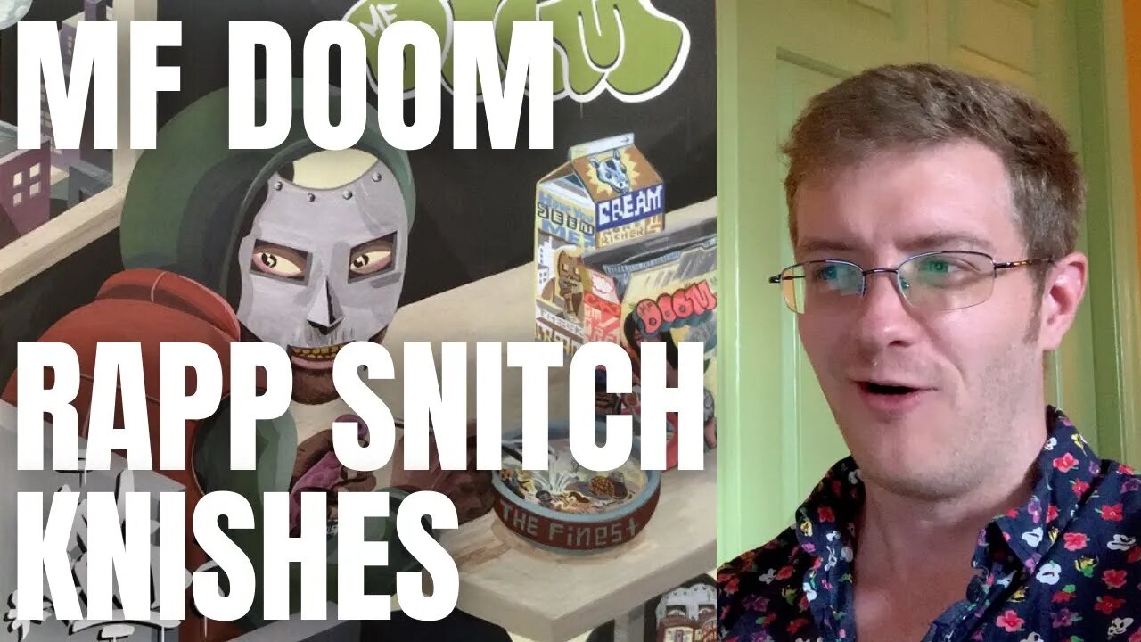 MF Doom - Rapp Snitch Knishes (REACTION!) 90s Hip Hop Fan Reacts