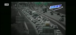 Traffic cleared on I-11, north of Horizon Drive after crash Wednesday evening