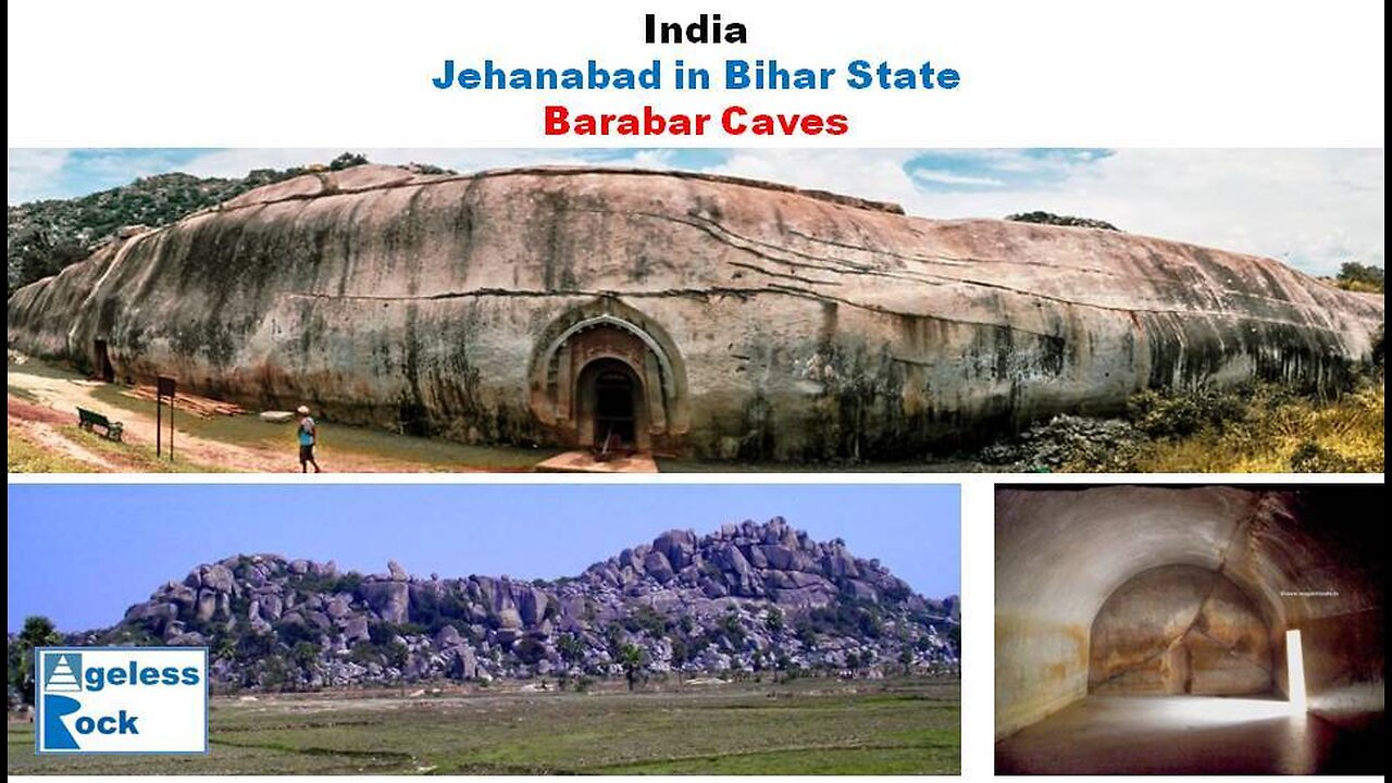 Who Created Barabar Caves in India?