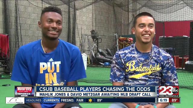 CSUB baseball's Mahlik Jones & David Metzgar chasing MLB dreams