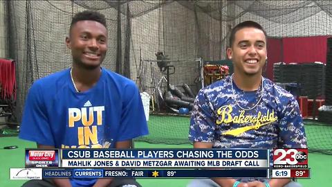 CSUB baseball's Mahlik Jones & David Metzgar chasing MLB dreams