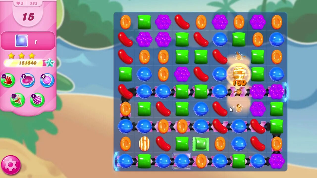 Candy Crush Saga Level 582