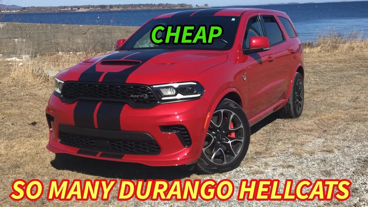 So Many SRT Hellcat Durango For Cheap At IAA