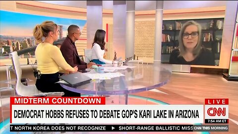 Pressed By CNN Katie Hobbs Still Won't Debate Kari Lake