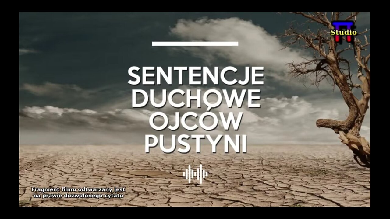 Sentencje duchowe ojców pustyni.