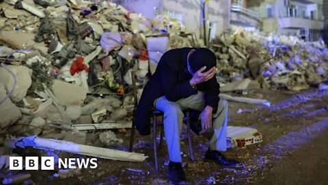 New Turkey earthquake traps people under rubble - BBC News