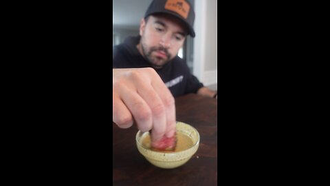 Anyone else dip their steak?? 🥩