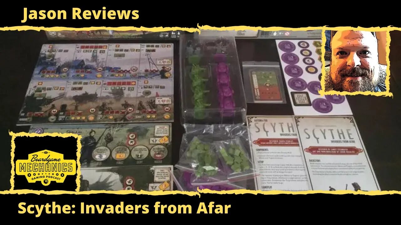 Jason's Board Game Diagnostics of Scythe: Invaders from Afar