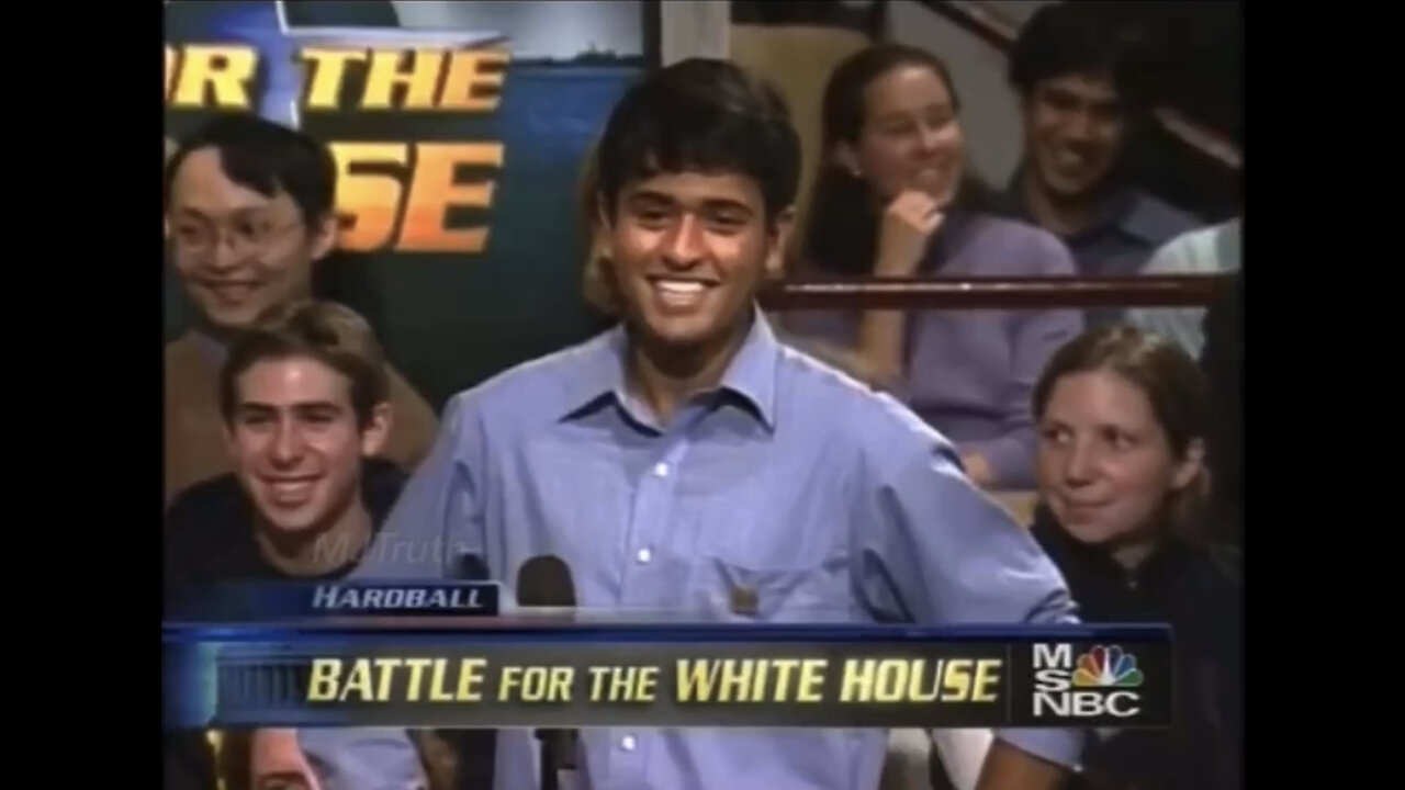 Vivek Ramaswamy in 2004 Asks Reverend Al Sharpton Why he should Vote for Him