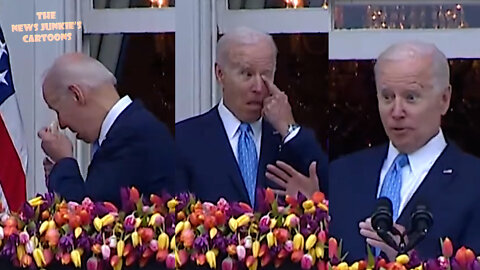 Jill Biden: "The president and I are so excited..." Biden: "Heh heh heh."