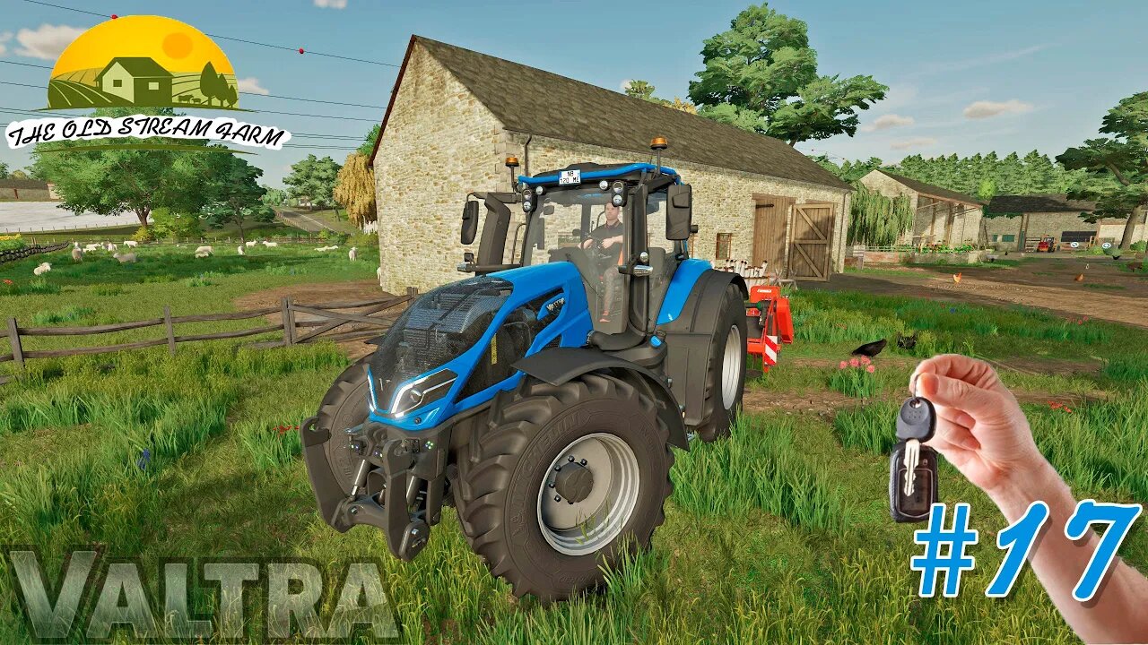 FS22 | PRUEBO EL NUEVO VALTRA Q , ES UNA BESTIA! #17 | THE OLD STREAM FARM GAMEPLAY ESPAÑOL | PC