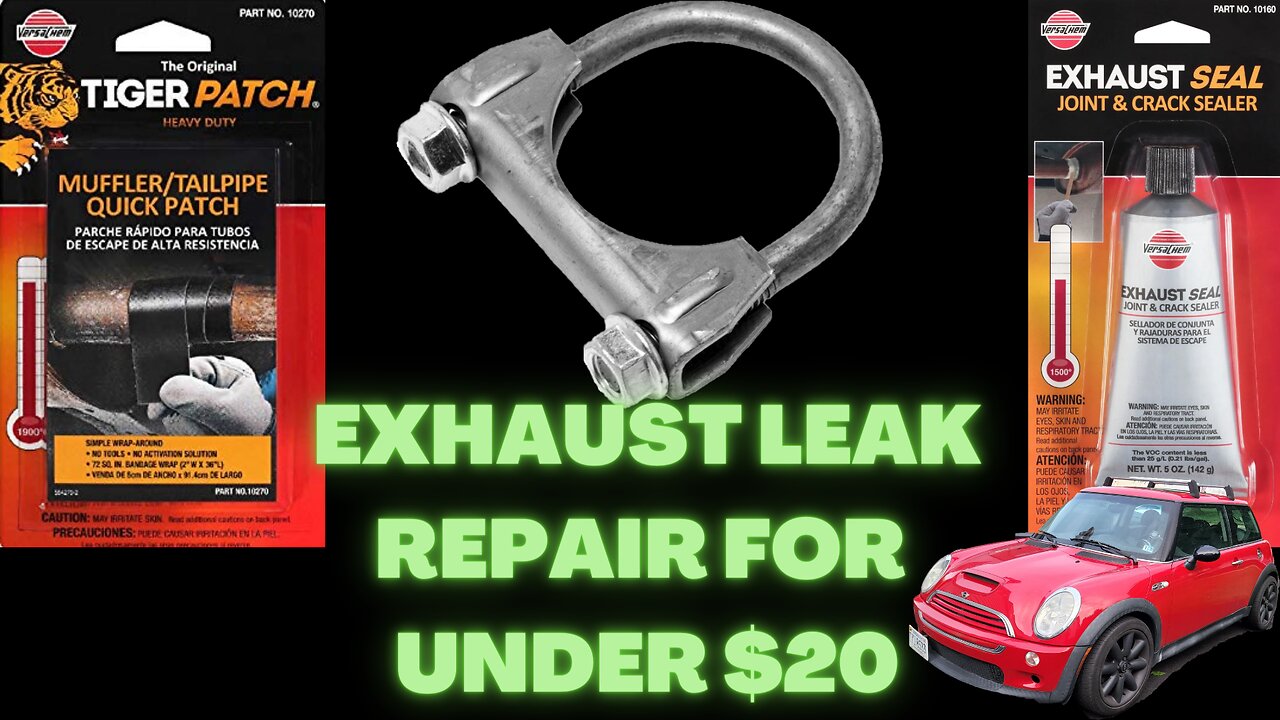 Exhaust Leak fix for under $20