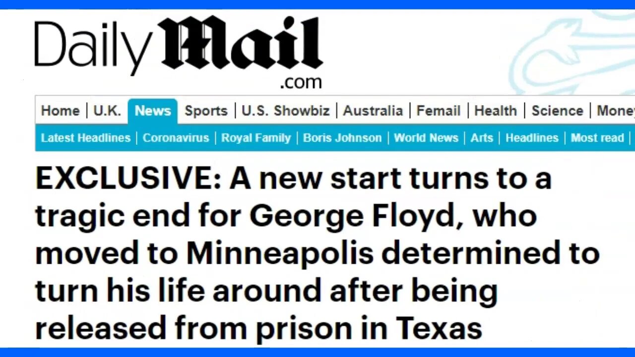 Turns Out George Floyd Has An Extensive Criminal History Including Prison & Robbery With A Firearm