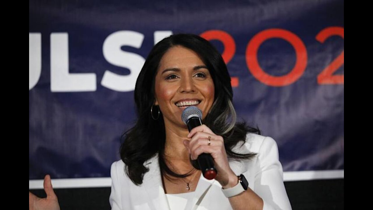 TULSI GABBARD LEAVES DEMS..SO WHAT?