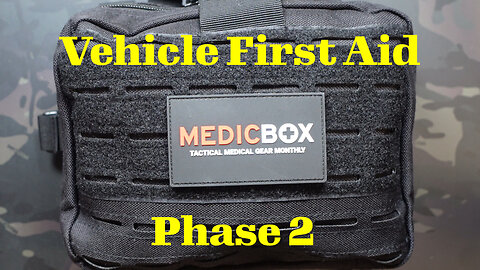 Vehicular First Aid Kit Pro by MedicBox (Boxes 4-6)