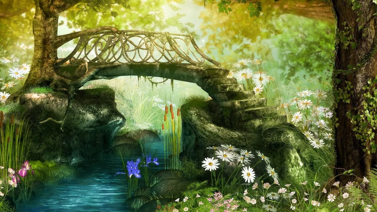 Relaxing Enchanted Fantasy Music - Fairy Woodlands | Beautiful, Magical, Celtic ★243