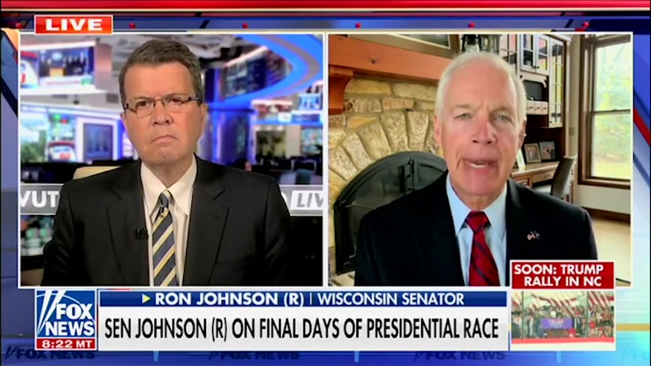 Senator Ron Johnson on Cavuto LIVE Nov-2-24