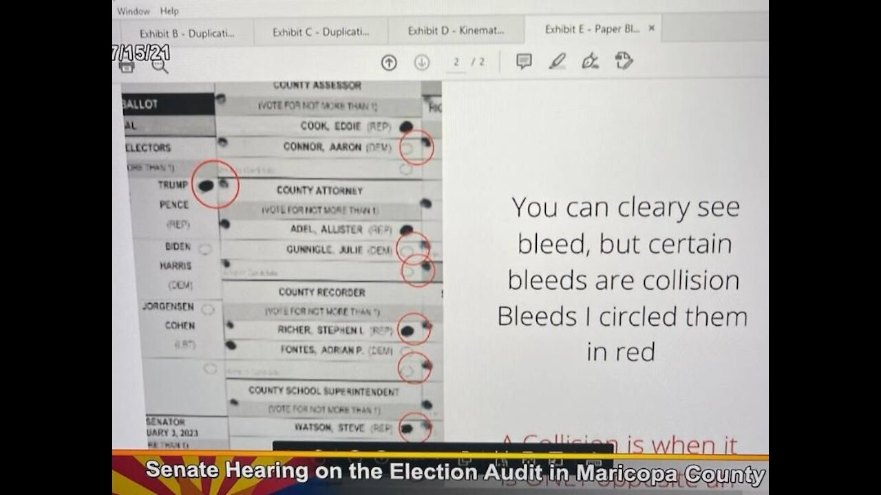 **Arizona Audit CAUGHT THEM! Ballots on WRONG PAPER Supports SHARPIEGATE SCANDAL!