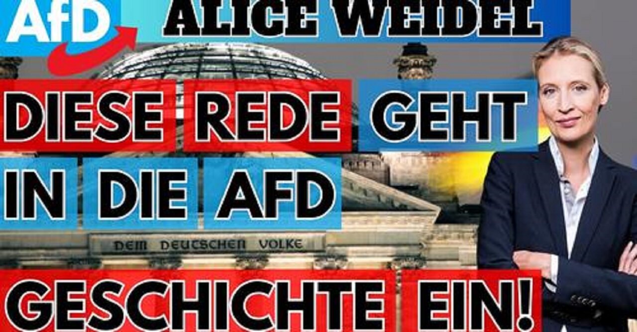 Alice Weidel schreibt AfD Geschichte LIVE aus Heilbronn