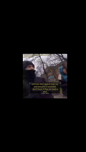 Mariupol Residents Tell How Azov Shot at a Family in a Car - Were Wounded, Don't Know If They Died