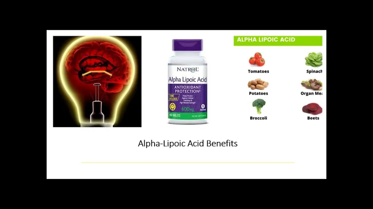 Alpha Lipoic Acid Benefits
