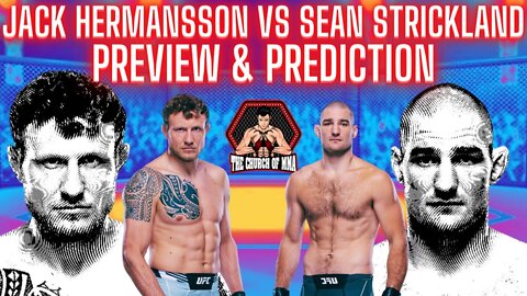 Jack Hermansson vs Sean Strickland Preview and Predictions