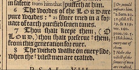 Why The King James Bible Seminar 03