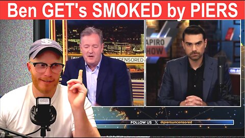 Piers Morgan CONFRONTS Ben Shapiro on Candace Owens!