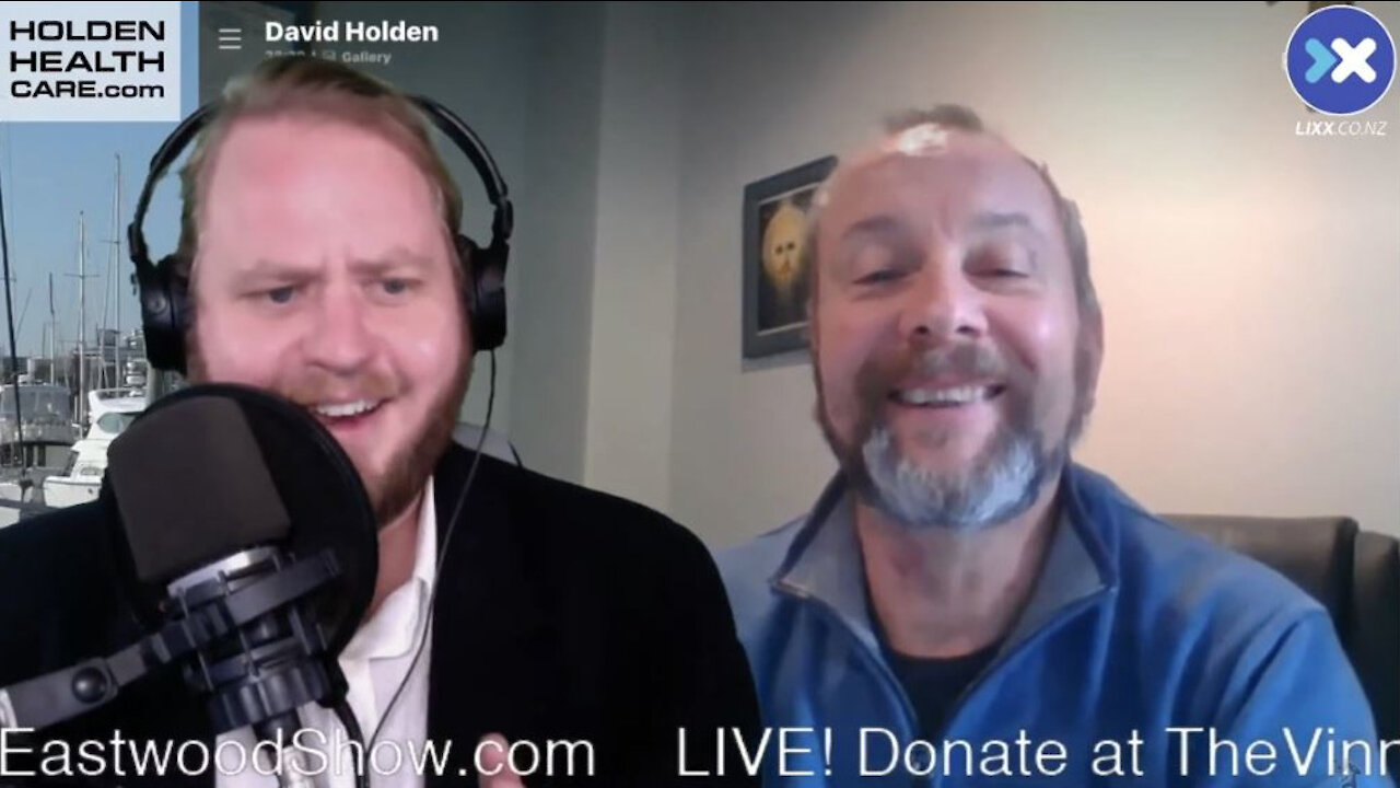 Friday Live Stream! Naturopath David Holden on Bad News with Vinny Eastwood - 25 June 2021