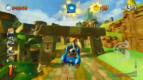 Nitro Cup Mirror Mode Gameplay - Crash Team Racing Nitro-Fueled (No Commentary)