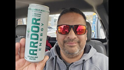 Ardor Cucumber Mint Sparkling Energy Drink Review