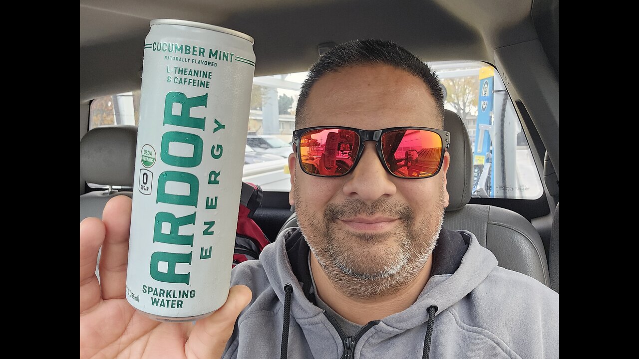 Ardor Cucumber Mint Sparkling Energy Drink Review