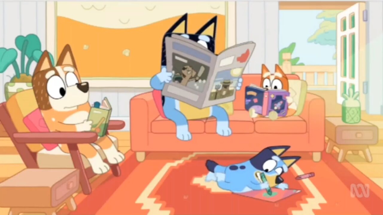 Bandit fart blames Bluey