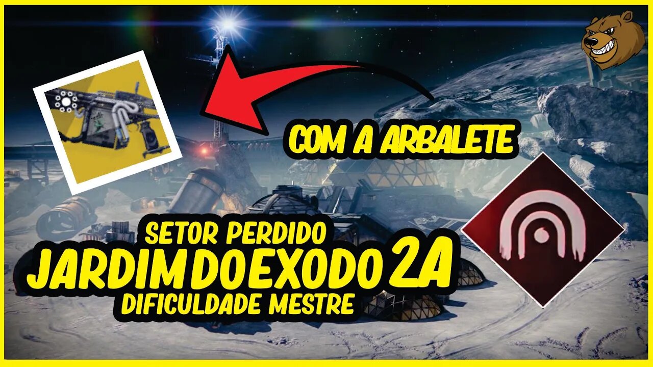 DESTINY 2 │ JARDIM DO EXODO 2A SETOR PERDIDO MESTRE COM ABALETE
