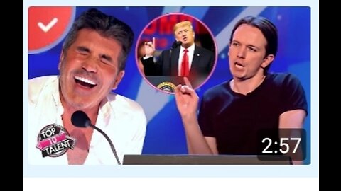 BEST Donald Trump expression His Simon Cowell LOL !