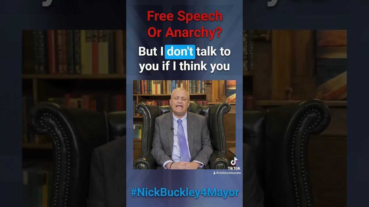 #FreeSpeech #GreaterManchester #nickbuckley4mayor