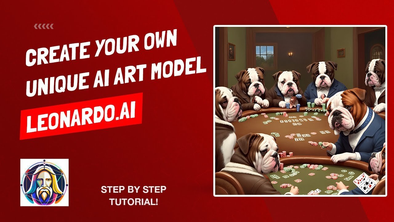 Leonardo AI - How To Train Your Own UNIQUE AI (Art Generation) Model - Detailed Tutorial