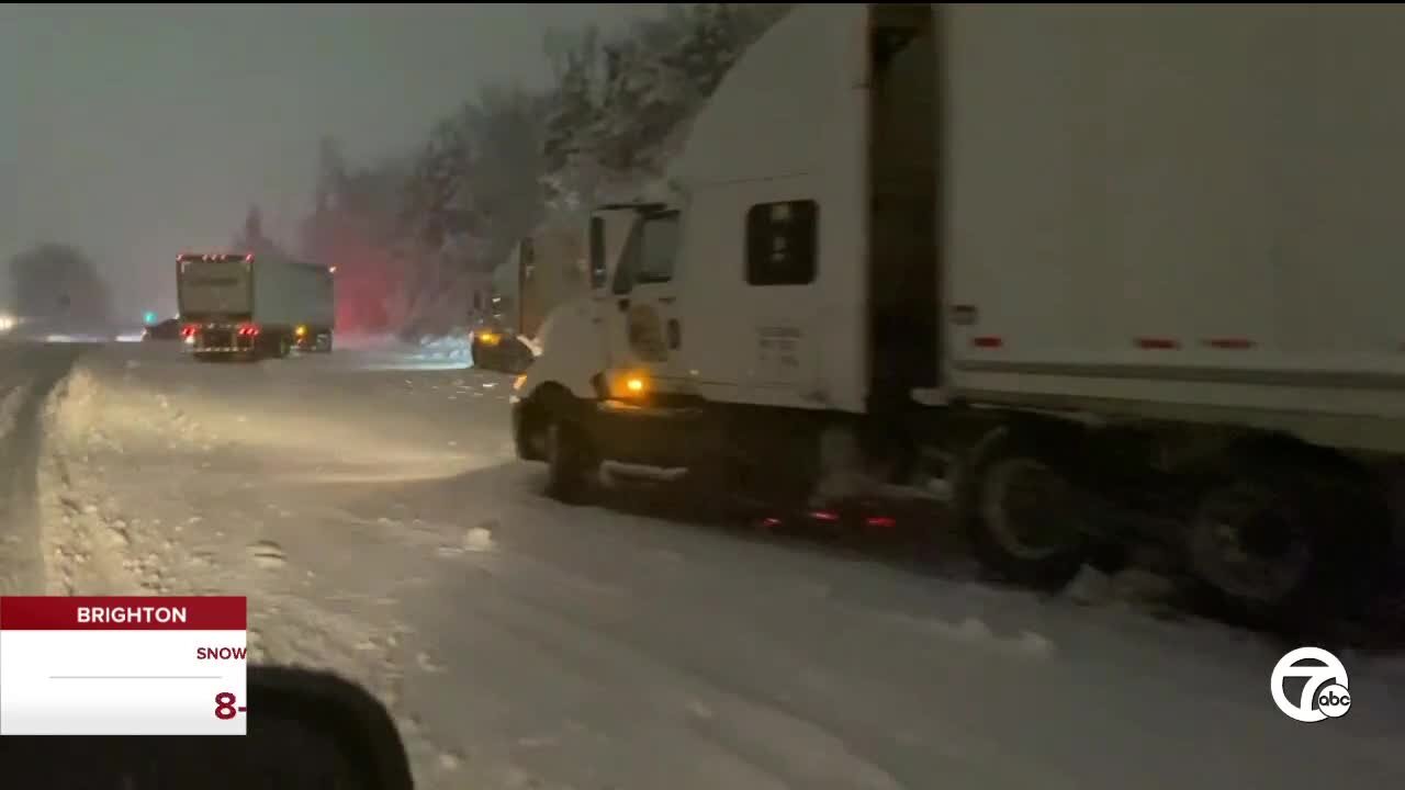 Road conditions from Oakland Co. to Livingston Co.