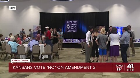 Kansas voters keep constitutional right to abortion, reject Amendment 2