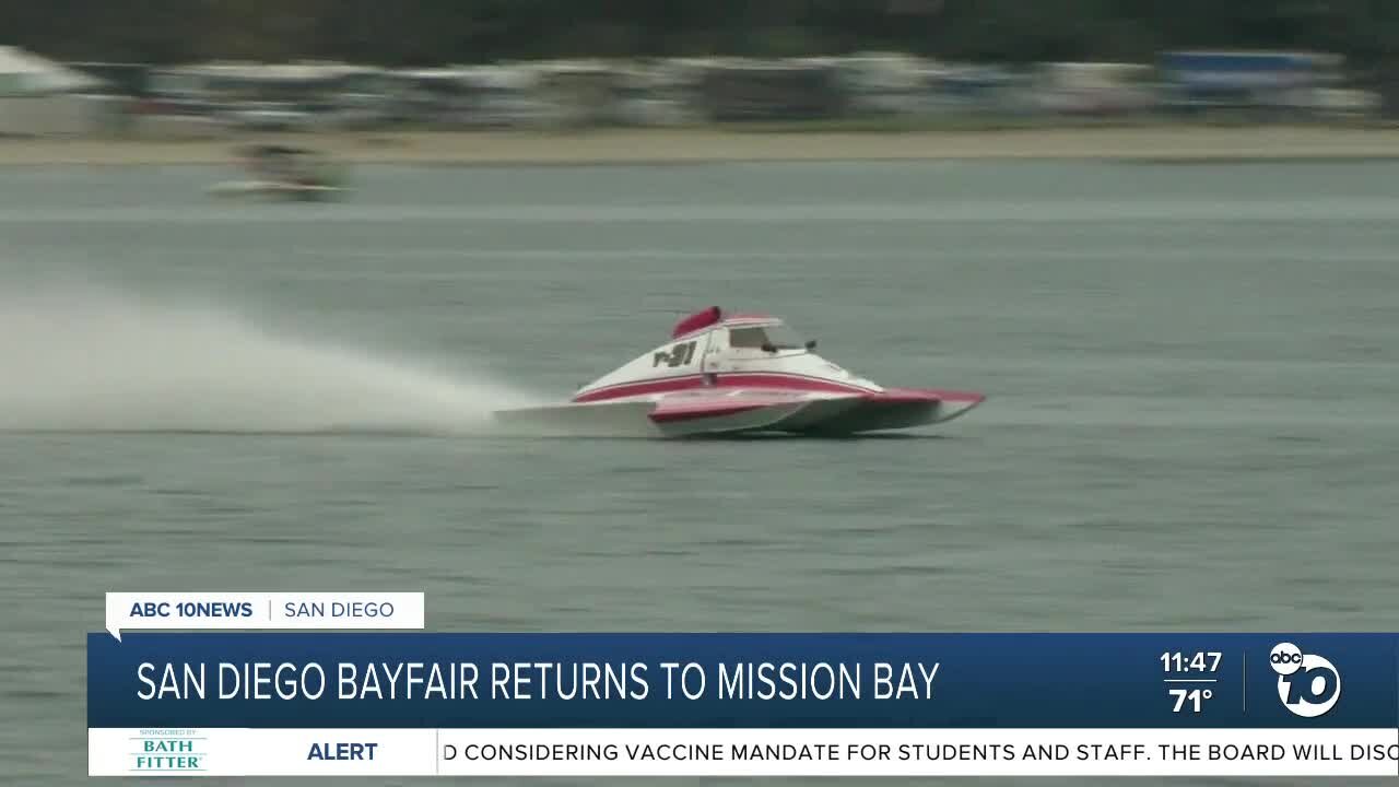 San Diego Bayfair returns to Mission Bay