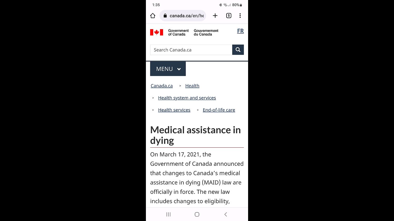 Canadian Government Preparing to Euthanize Children Without Parental Consent