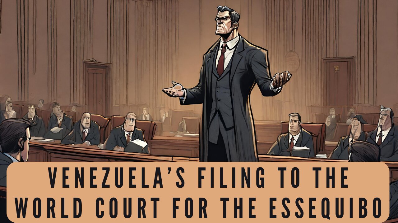 #Venezuala Filing in the World Court #ICJ on the #Essequibo, #Guyana and United Kingdom in 2022