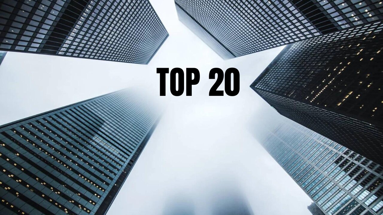 Top 20 of the tallest skyscrapers in the world!