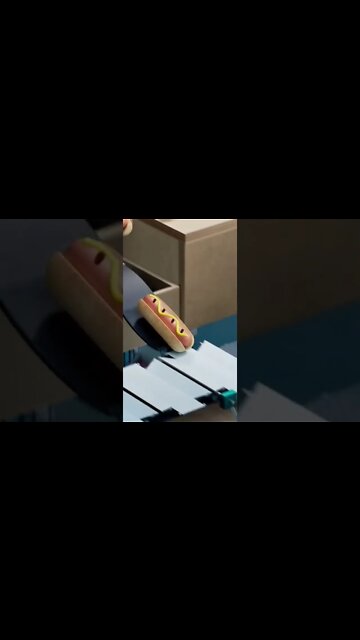 Disturbing Hot Dog factory 🌭 #satisfying