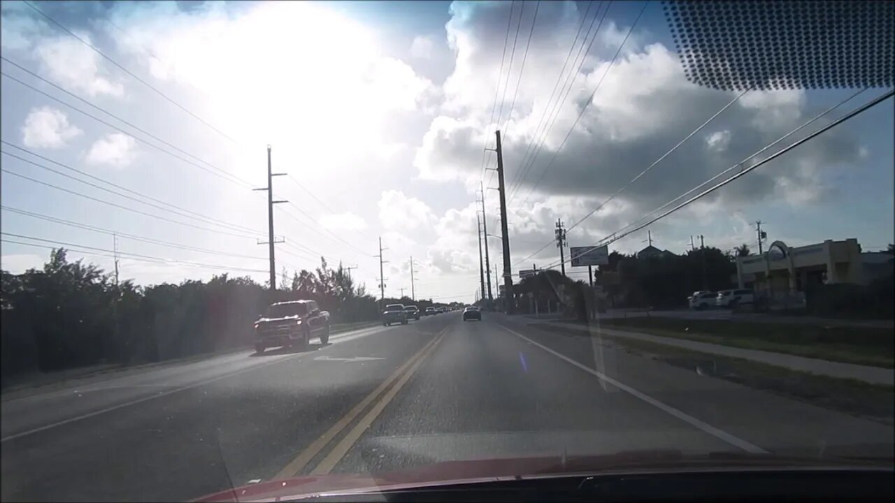 December 11, 2019: Arriving at Key West, Florida and the drive down the Florida Keys highway.