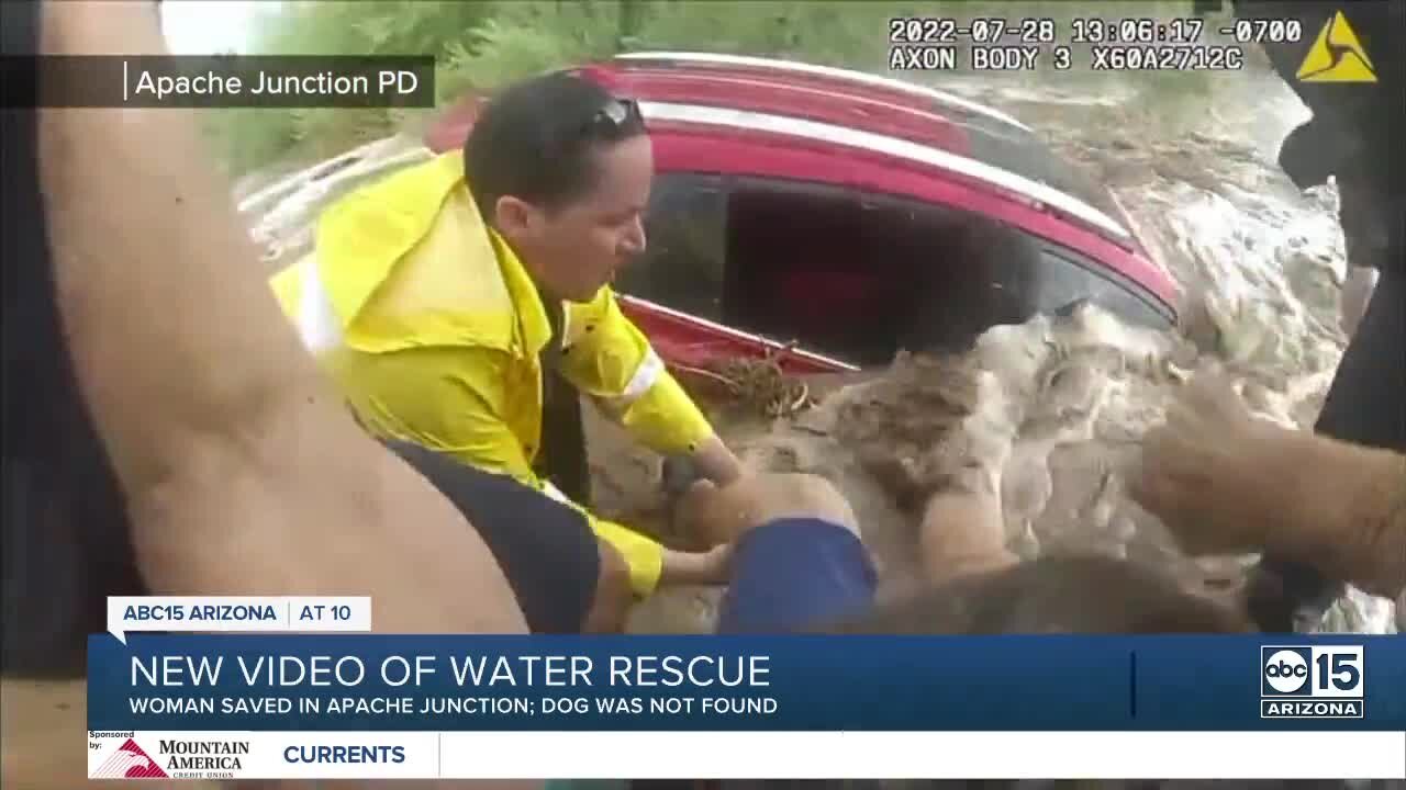 New video: Apache Junction police rescue woman from SUV