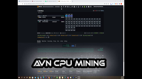 Avian AVN CPU Mining HiveOS Zpool SRBminer Setup Crypto